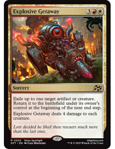 Explosive Getaway - Foil