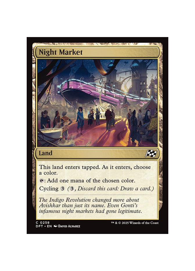 Night Market - Foil
