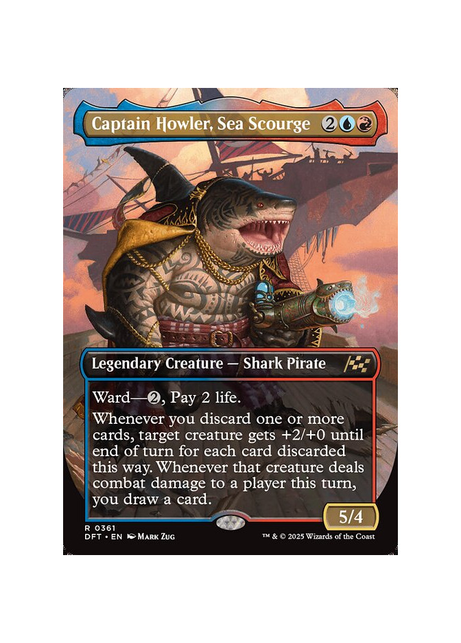 Captain Howler, Sea Scourge