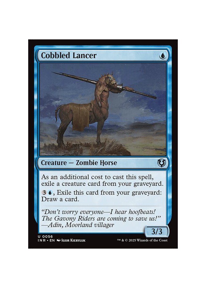 Cobbled Lancer - Foil