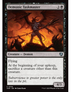 Demonic Taskmaster - Foil