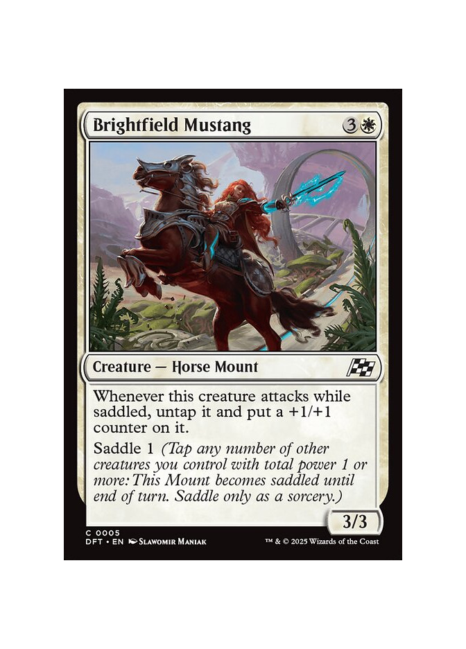 Brightfield Mustang - Foil
