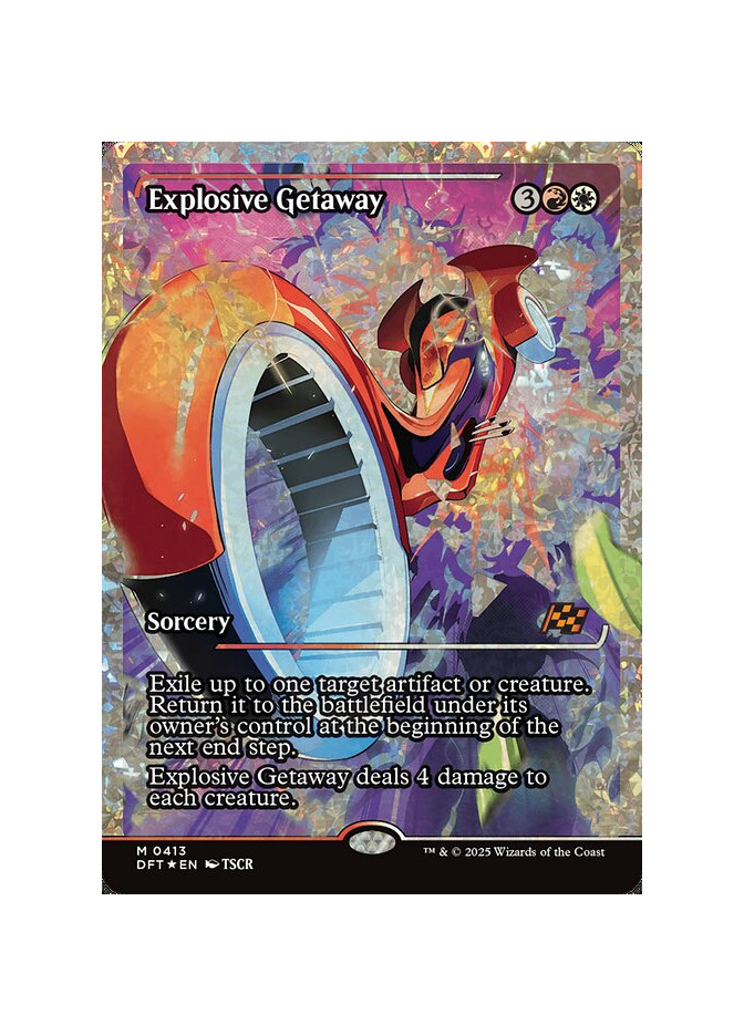Explosive Getaway - Foil