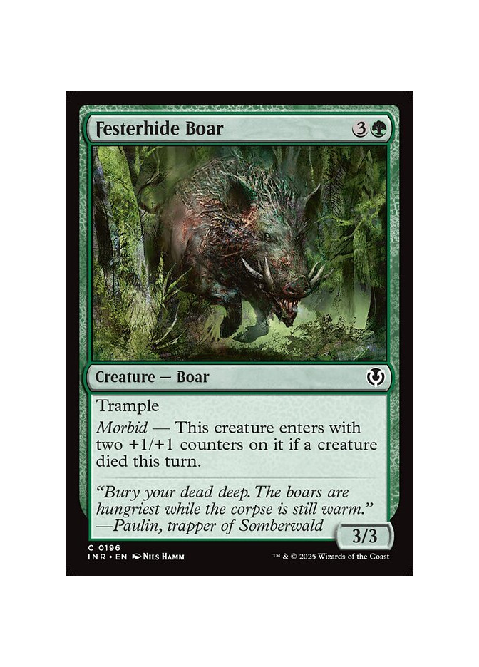 Festerhide Boar - Foil