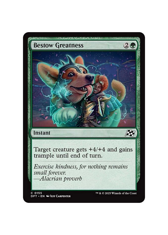 Bestow Greatness - Foil