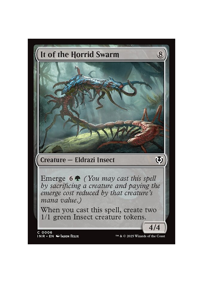 It of the Horrid Swarm - Foil