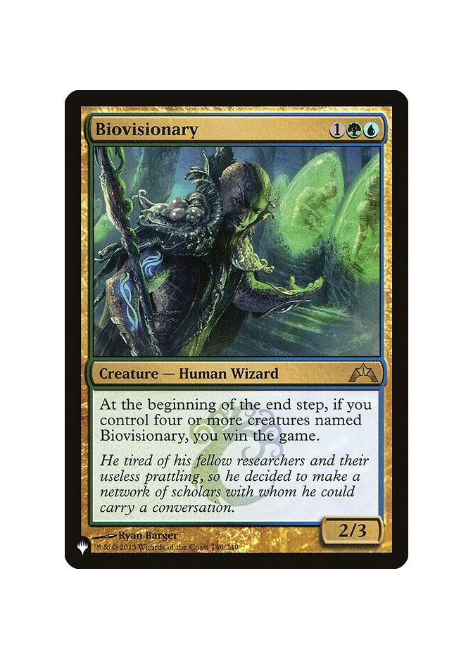 Biovisionary