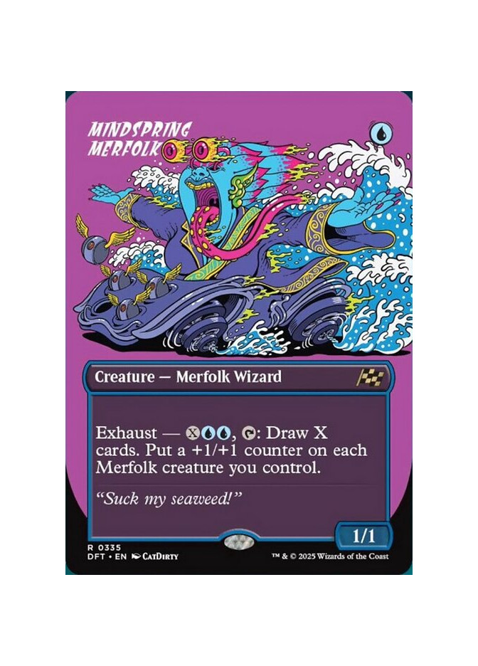 Mindspring Merfolk - Foil