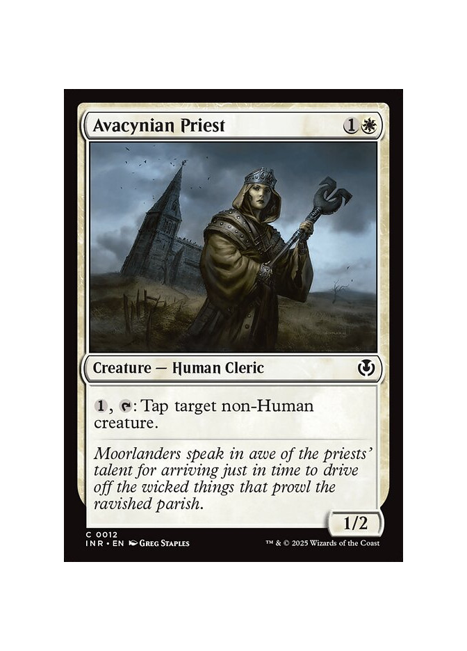 Avacynian Priest - Foil