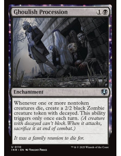 Ghoulish Procession - Foil