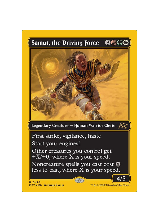 Samut, the Driving Force - Foil