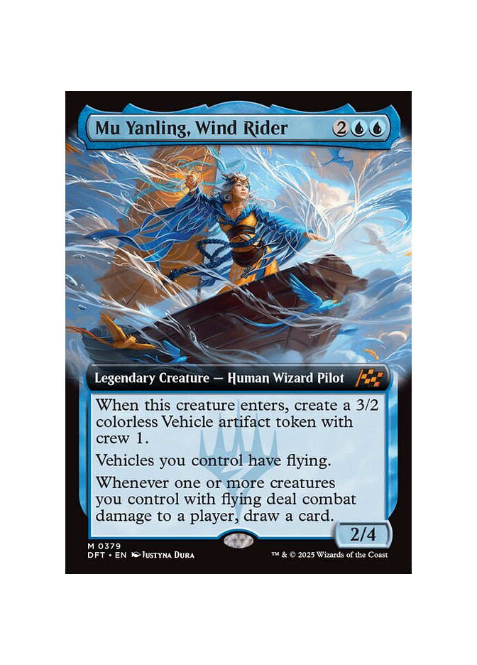 Mu Yanling, Wind Rider - Foil