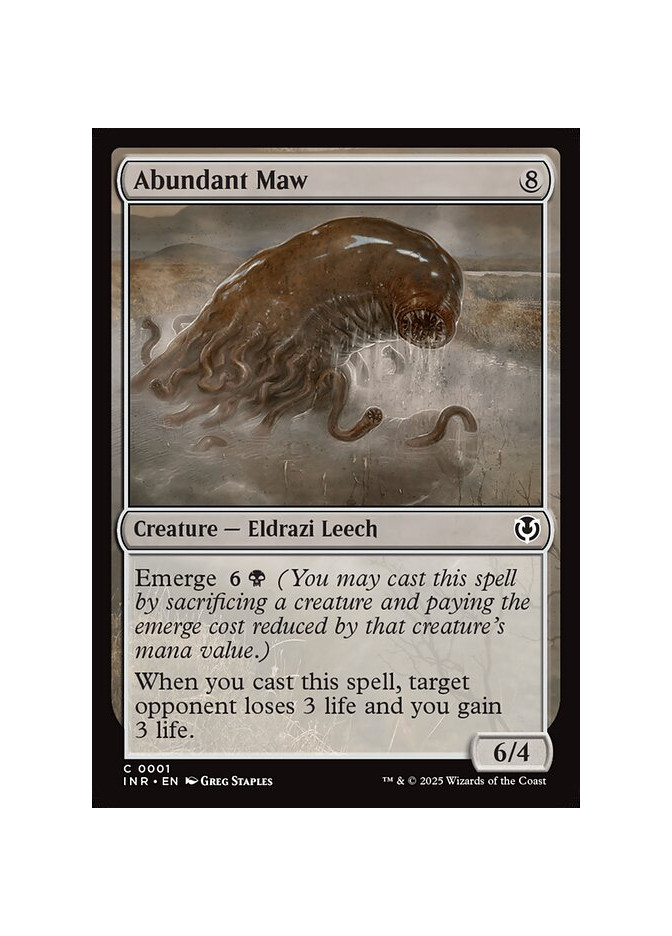 Abundant Maw