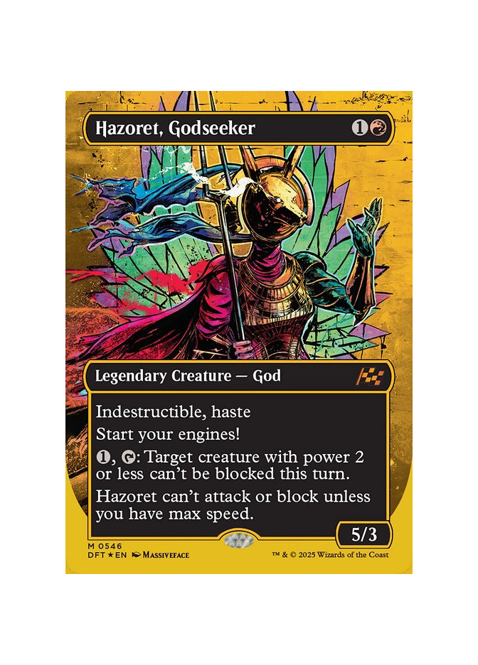 Hazoret, Godseeker - Foil