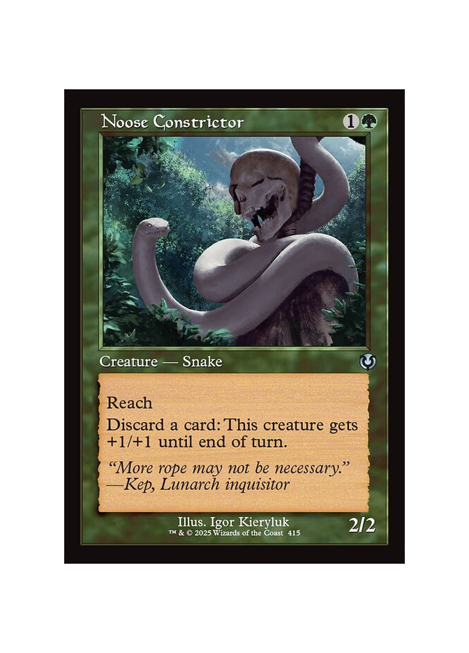 Noose Constrictor - Foil