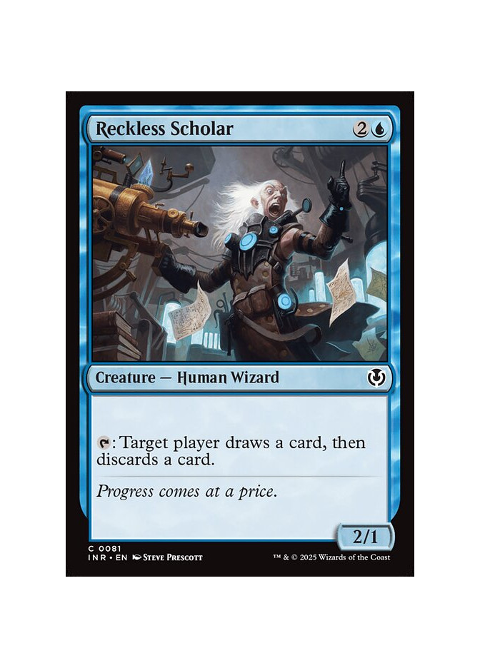 Reckless Scholar - Foil