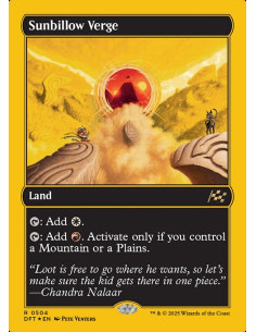 Sunbillow Verge - Foil