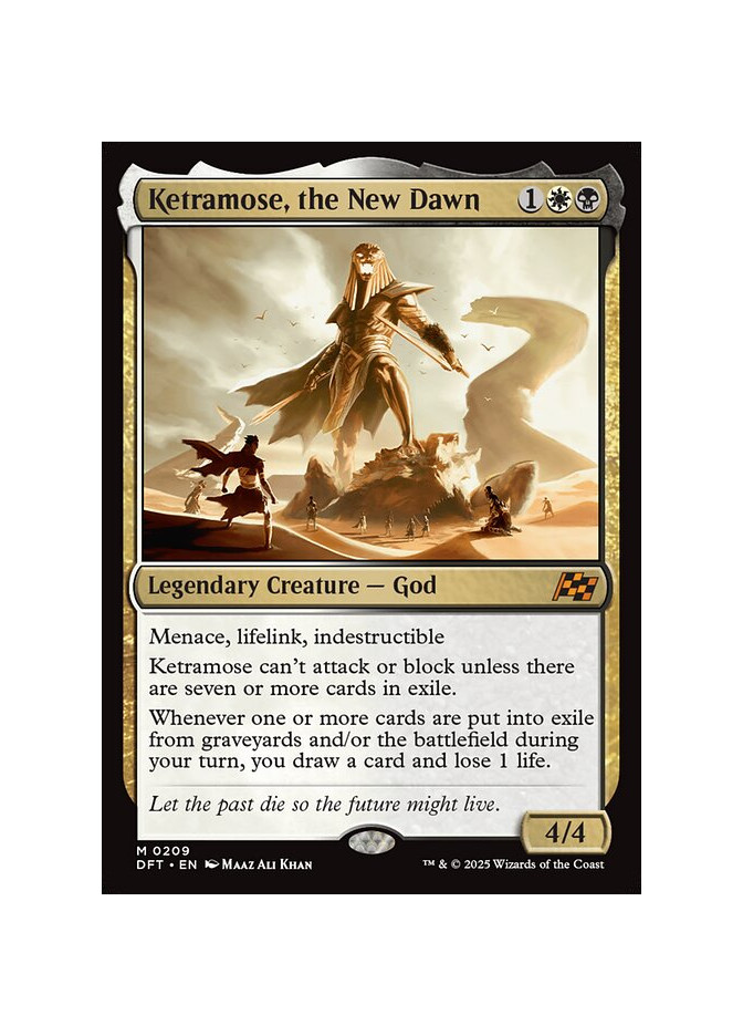 Ketramose, the New Dawn - Foil