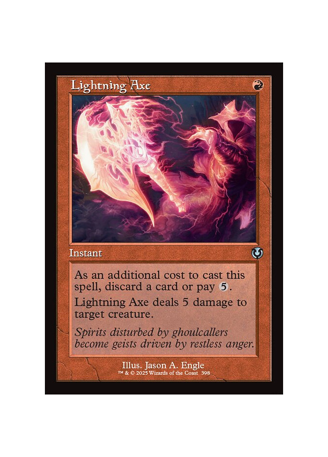 Lightning Axe - Foil