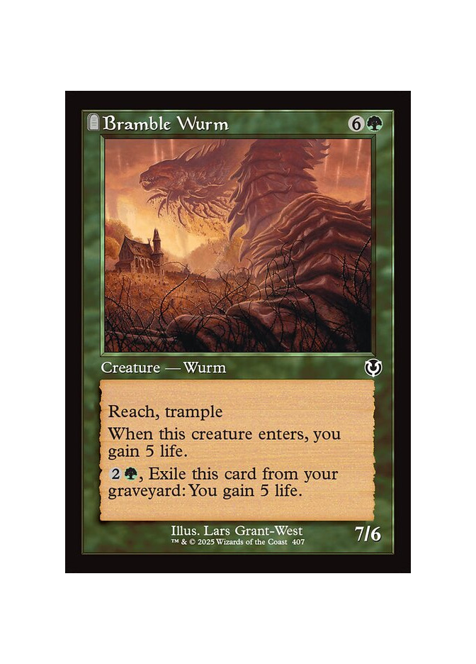 Bramble Wurm - Foil