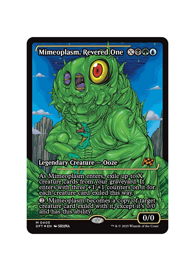 Mimeoplasm, Revered One - Foil