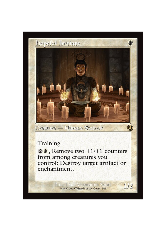 Hopeful Initiate - Foil