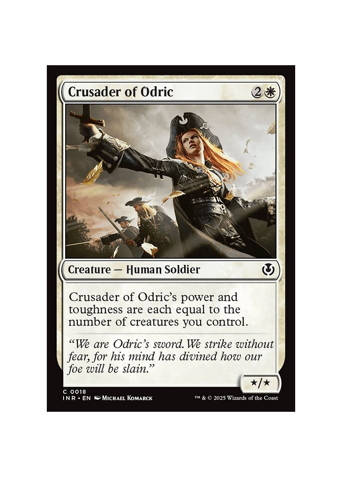 Crusader of Odric - Foil