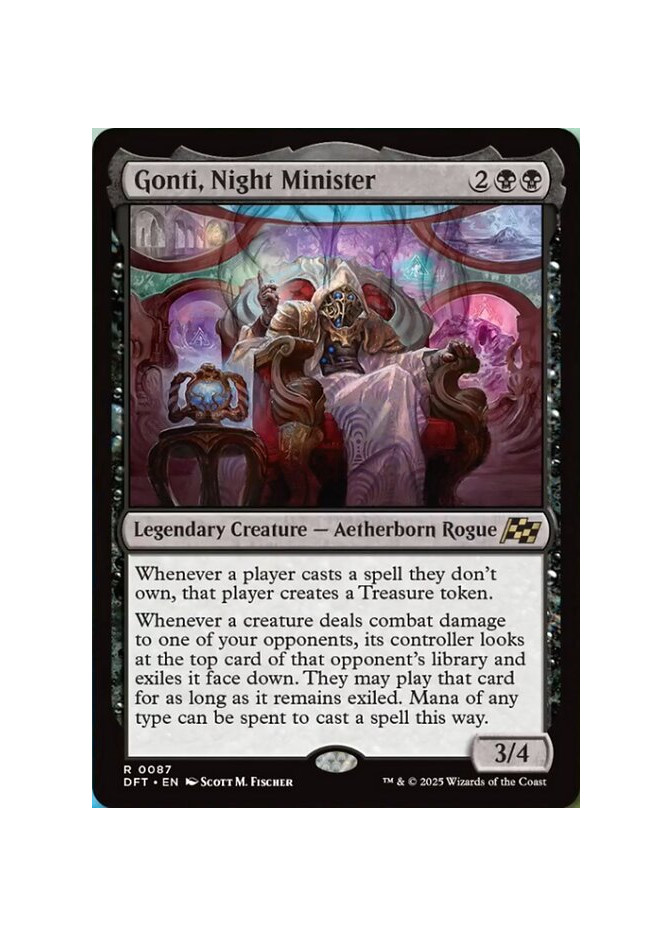 Gonti, Night Minister - Foil