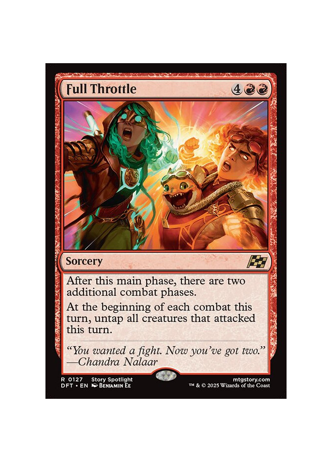 Full Throttle - Foil