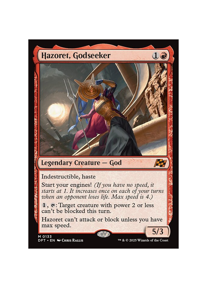 Hazoret, Godseeker
