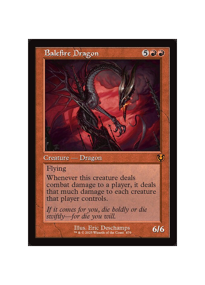 Balefire Dragon - Foil