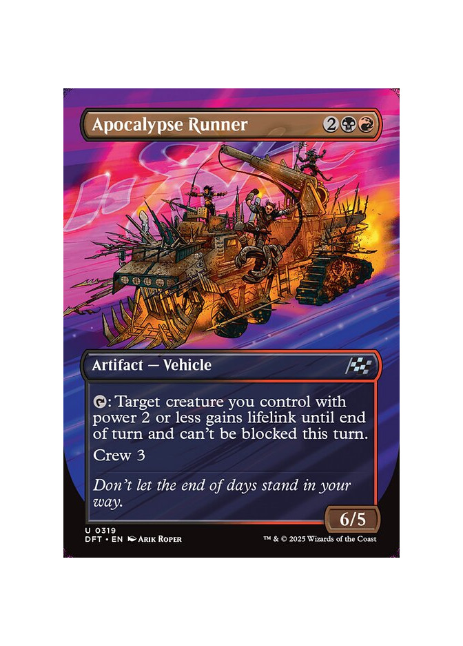 Apocalypse Runner - Foil