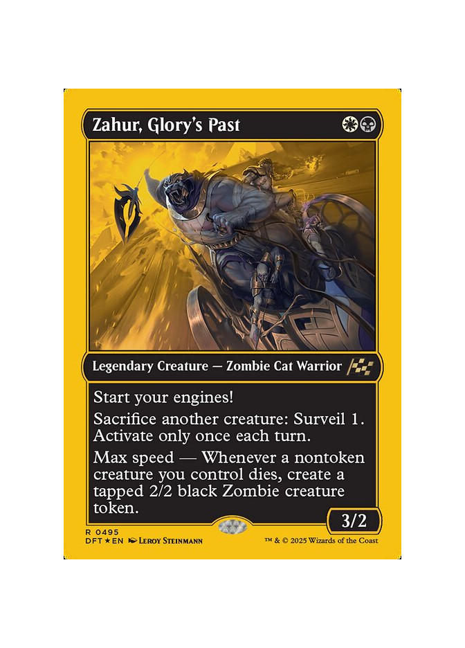 Zahur, Glory's Past - Foil