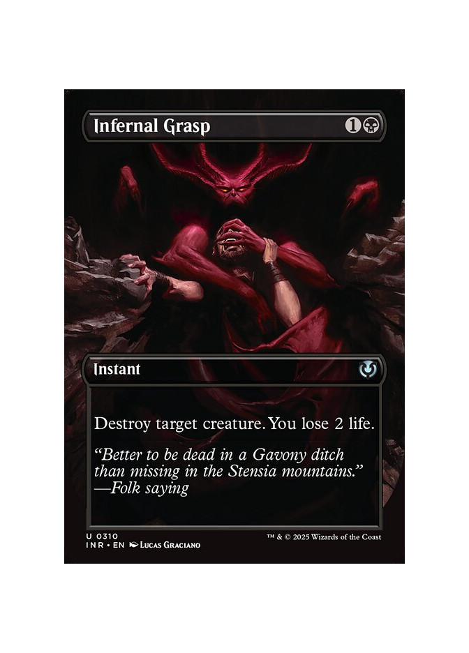 Infernal Grasp - Foil