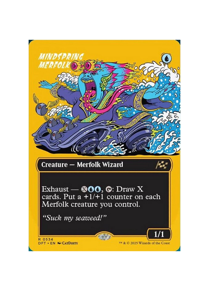 Mindspring Merfolk - Foil