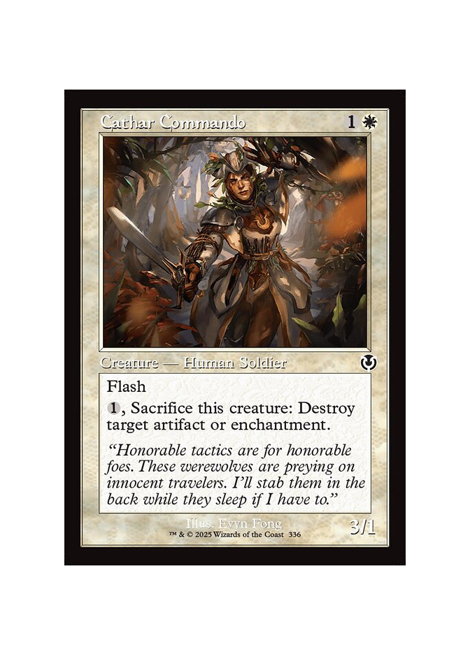 Cathar Commando - Foil