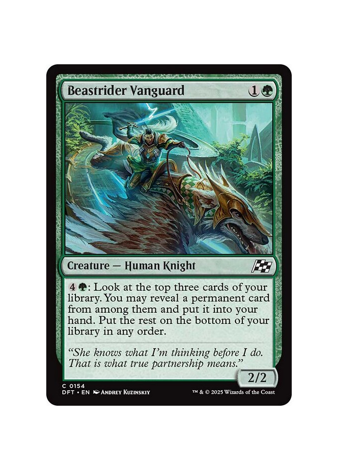 Beastrider Vanguard - Foil