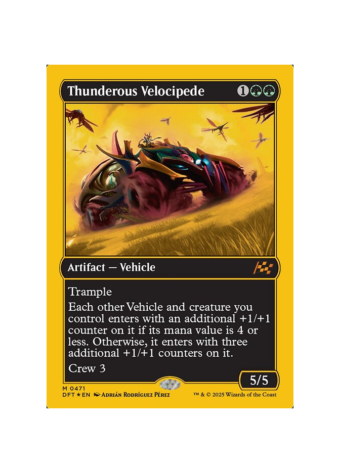 Thunderous Velocipede - Foil