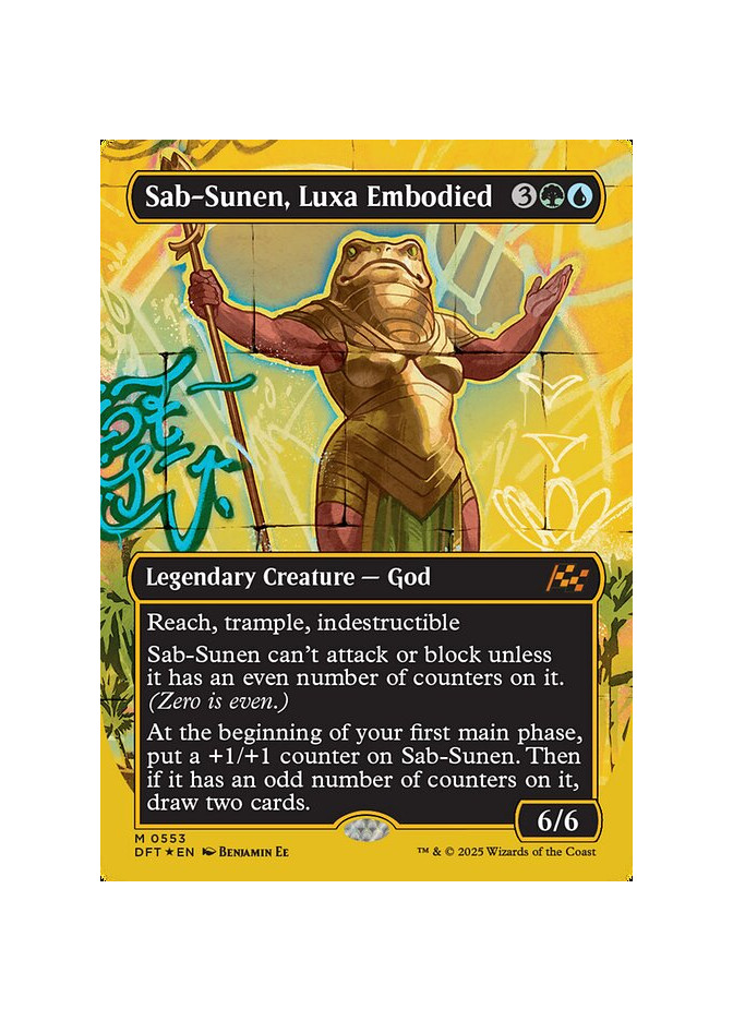 Sab-Sunen, Luxa Embodied - Foil