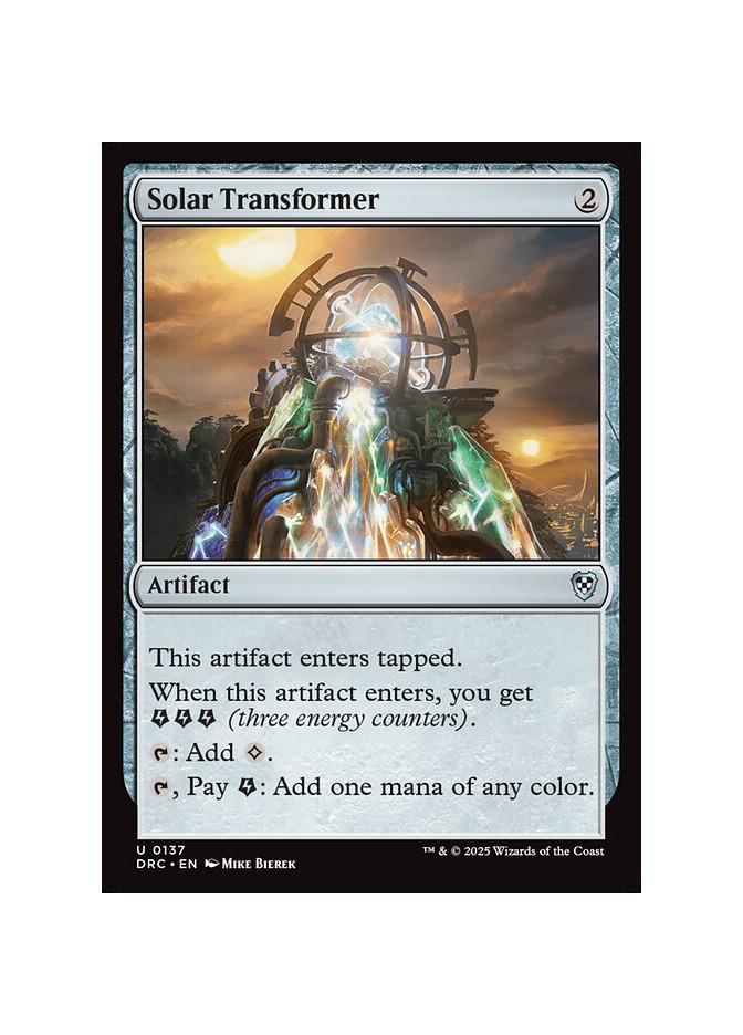 Solar Transformer