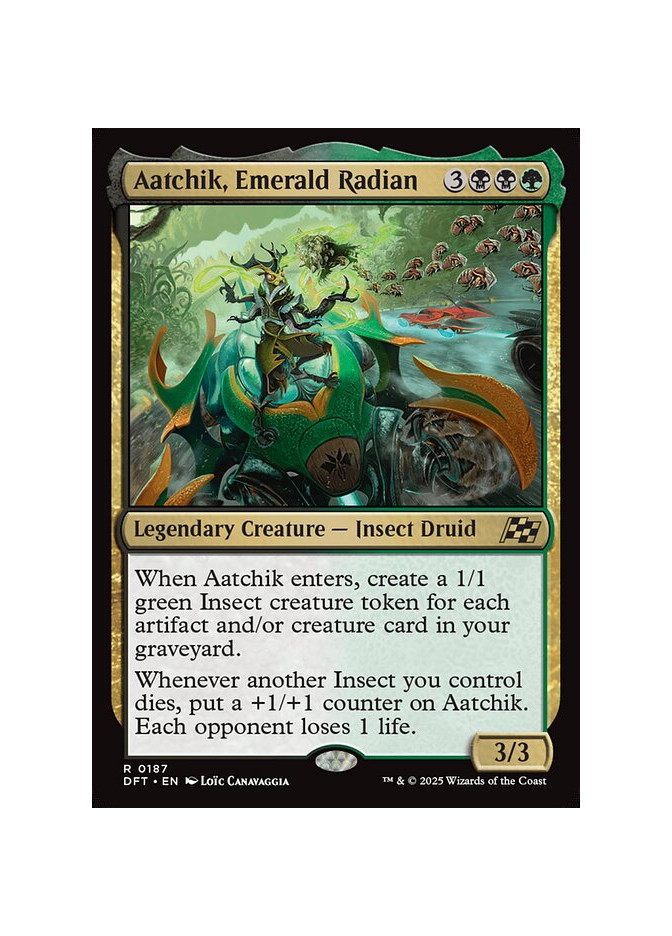 Aatchik, Emerald Radian - Foil