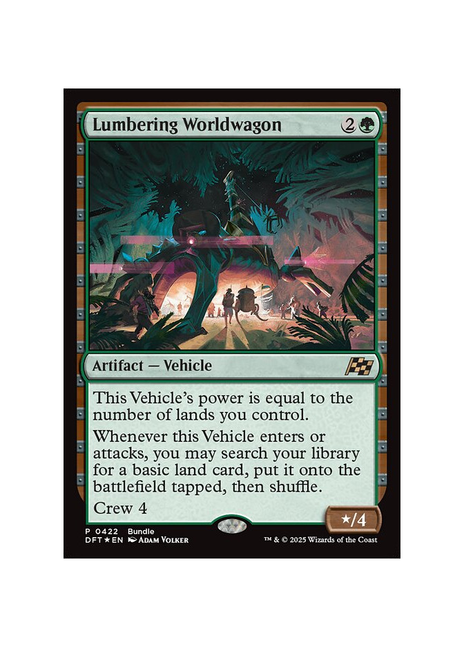 Lumbering Worldwagon - Foil