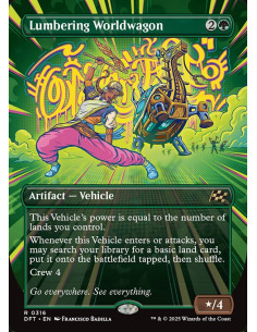 Lumbering Worldwagon - Foil