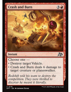 Crash and Burn - Foil