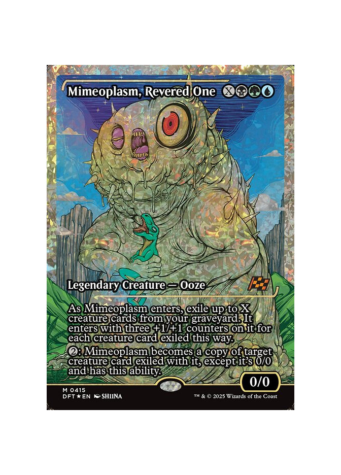 Mimeoplasm, Revered One - Foil