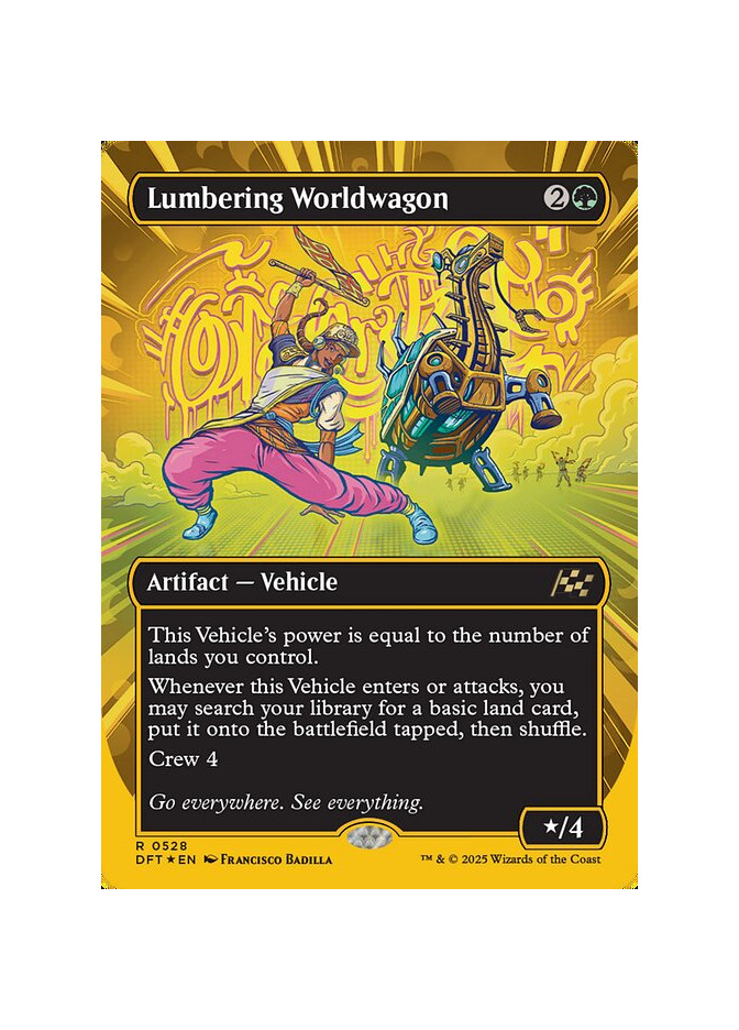 Lumbering Worldwagon - Foil