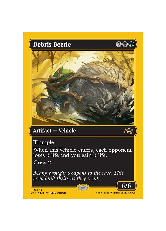 Debris Beetle - Foil