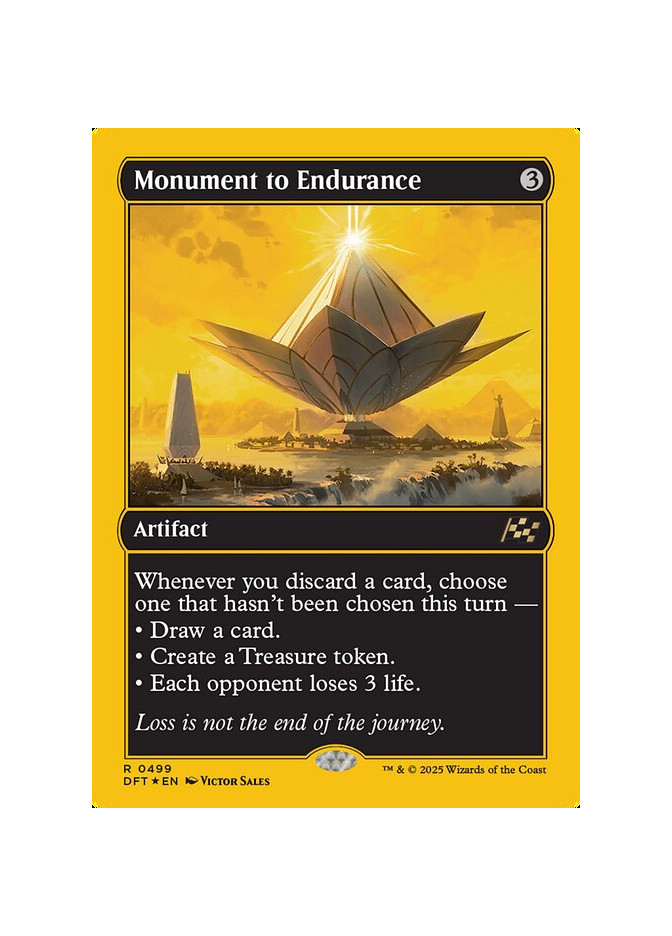 Monument to Endurance - Foil