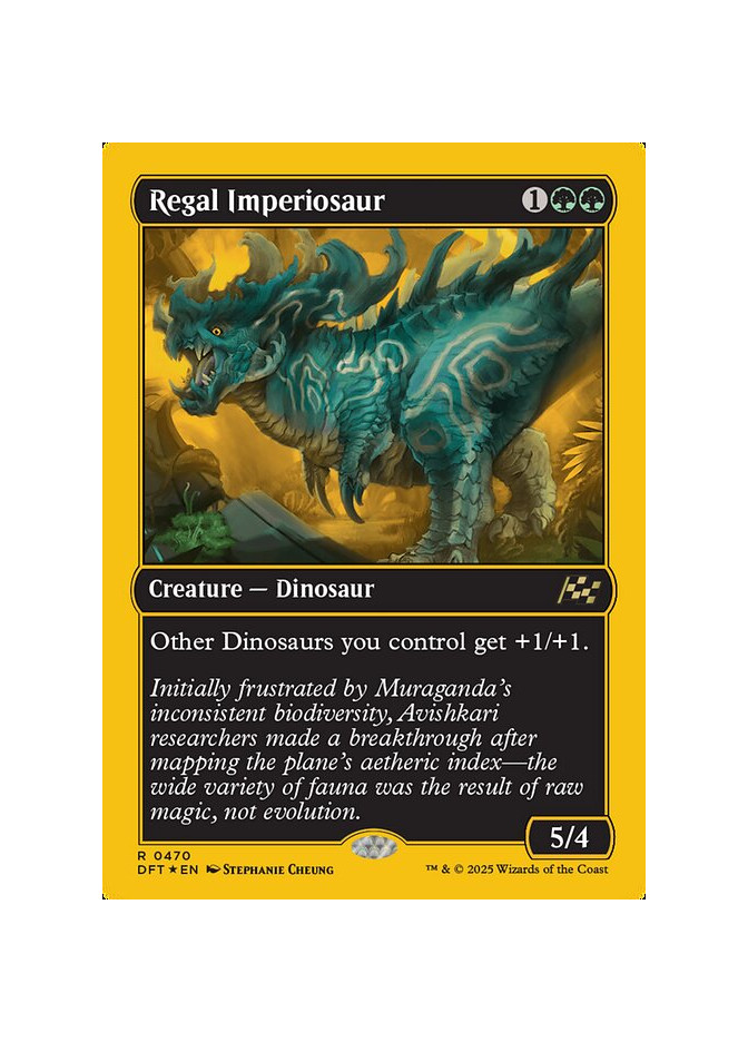 Regal Imperiosaur - Foil