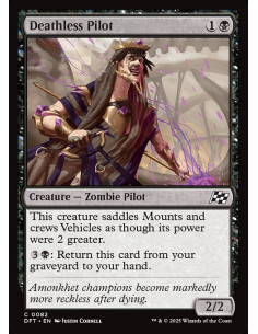 Deathless Pilot - Foil